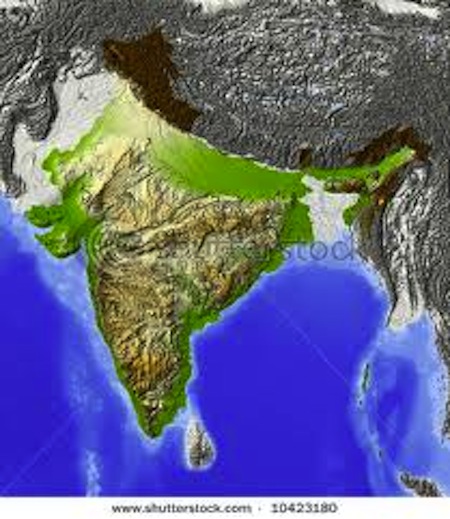 india geography, geography of india, physical map of india